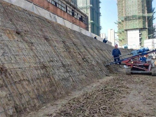 和县建筑边坡支护